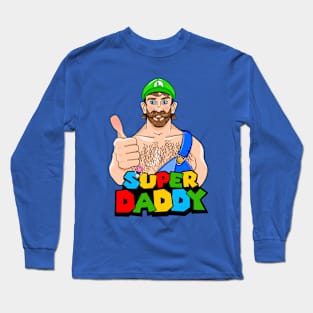 Super Daddy Thumbs Up Long Sleeve T-Shirt